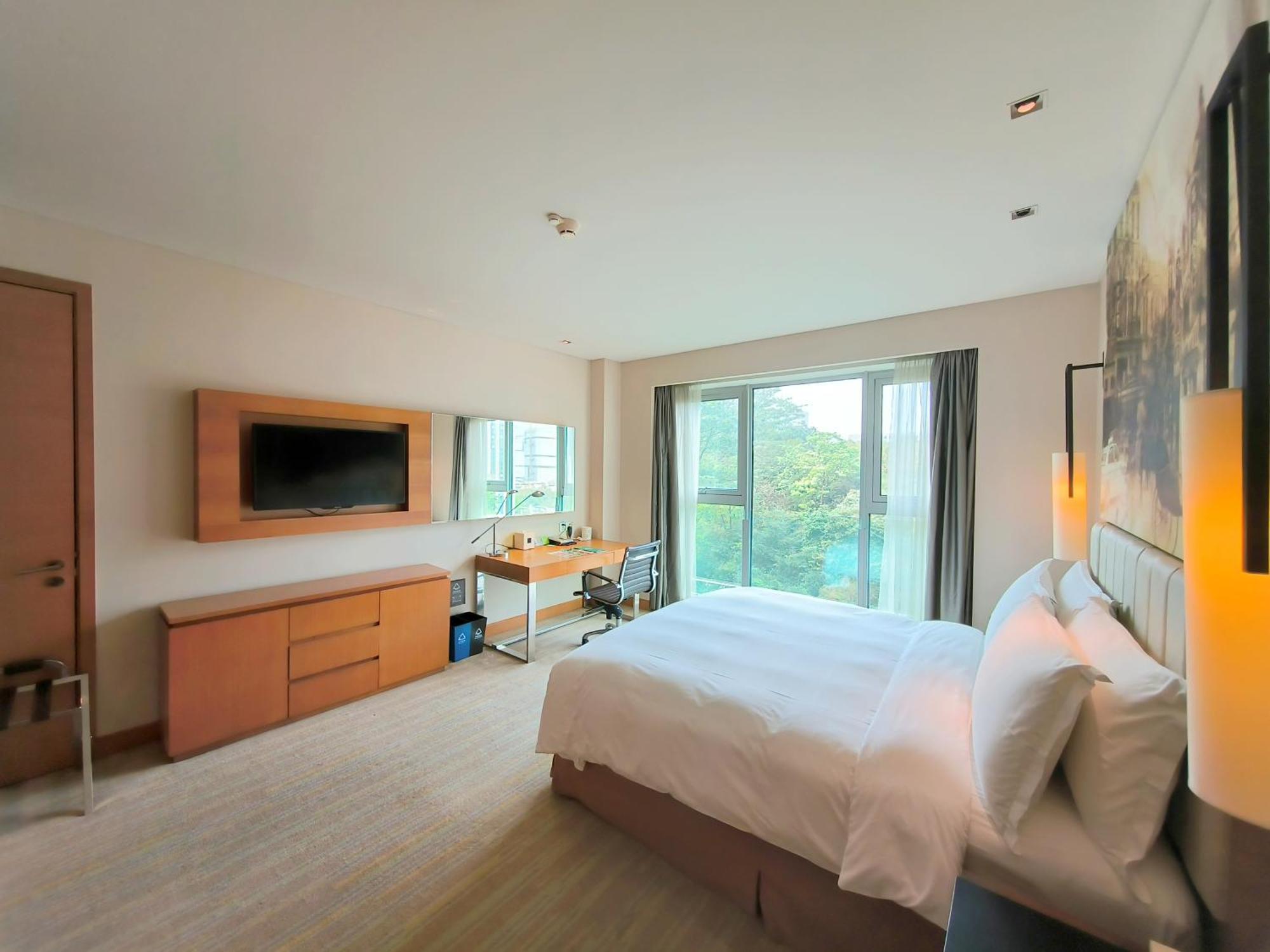 Junluxe Hotel Guangzhou Science City-Free Shuttle Bus Service To Guangzhou Canton Fair Bagian luar foto